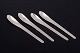 L'Art presents: Arne Jacobsen for Georg Jensen, set of four demitasse spoons.