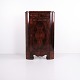 Osted Antik & Design presents: Antique Hand-Polished Mahogany Corner Cabinet, Late Empire, 1840s