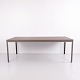 Danish Design Dining Table with Steel Legs and Grey ...