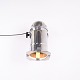 Vintage Spotlight / Theatre Lamp in Polished Aluminium ...
