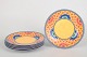 L'Art presents: Laure Japy, set of six salad plates.