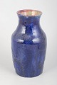 European studio ceramicist, unique stoneware vase.