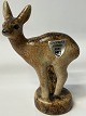 Antik Huset presents: Michael Andersen Figurine Standing Deer Bornholm CeramicsNo 4107.