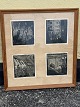 Moster Olga - Antik og Design presents: Sigurd Vasegaard4 framed woodcuts*DKK 600