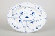 L'Art presents: Royal Copenhagen Blue Fluted Plain, oval serving dish.