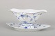 L'Art presents: Royal Copenhagen Blue Fluted Plain, sauceboat.