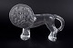 L'Art presents: Lisa Larson for Royal Krona, lion art glass sculpture.