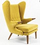 Stunning, newly upholstered Svend Skipper "Teddy Bear" ...