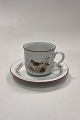 Danam Antik presents: Mads Stage Hunting Dinnerware Coffee Cup with Saucer