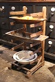K&Co. presents: Swedish 19th century wooden shelf for storing wooden dishes / sule dishes...