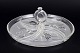 L'Art presents: Art Deco cabaret dish by Elme Glasbruk.