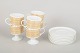 L'Art presents: Tapio Wirkkala for Rosenthal, set of six demitasse cups with matching saucers.