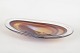 L'Art presents: Vicke Lindstrand for Kosta Boda, large art glass dish.