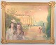L'Art presents: Charles Joseph Watelet (1867–1954), Pastel, Belgian Artist.