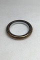 Danam Antik presents: Royal Copenhagen Porcelain Armring (Gold / Black)