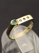 Middelfart Antik presents: 14 carat gold ring with 3 diamonds