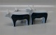 B&G 4206 Three cows blue 10 x 23 cm