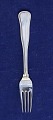 Cohr Dobbeltriflet or Old Danish solid silver flatware, ...