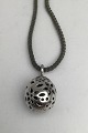 Danam Antik presents: Ole Lynggaard Sterling Silver Blonde Egg Pendent