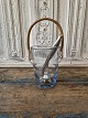 Karstens Antik presents: Holmegaard ice bucket in light blue glass with bamboo handle
