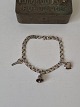 Karstens Antik presents: Bismarck silver bracelet with 3 charms