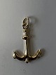 Anchor Pendant/Charms in 14 carat gold.Height: 2.1 cm.