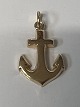 Antik Huset presents: Anchor Pendant/Charms in 14 carat gold.Height: 2.7 cm.