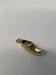 Wooden shoe Pendant/Charms in 14 carat gold.Height: ...