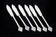 L'Art presents: Evald Nielsen, set of six fish knives.