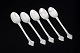 L'Art presents: Evald Nielsen, set of five coffee spoons.