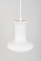 L'Art presents: Holmegaard, opaline glass pendant lamp.