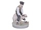 Antik K presents: Royal Copenhagen figurineFarmer with two sheep