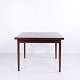 Osted Antik & Design presents: Square Rosewood Dining Table with Dutch Extension from the 1960s