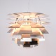 Poul Henningsen Artichoke Pendant in Brushed Steel Ø84 ...