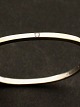 Middelfart Antik presents: 14 carat white gold bangle with diamond
