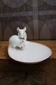 K&Co. presents: Bing & Grondahl, small asian dish / dish with 2 small white mice. B&G1562...