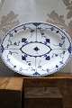 K&Co. presents: Blue Fluted, Half lace oval dish from Royal Copenhagen. 1/628...