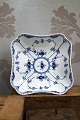 K&Co. presents: Square Blue Fluted, Half Lace Salad Bowl from Royal Copenhagen. 1/708...