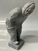 Antik Huset presents: Soapstone figure shaped like a man, Greenlandic stone art.