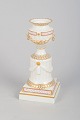 Royal Copenhagen, Flora Danica candlestick.