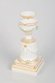 Royal Copenhagen, Flora Danica candlestick.