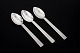 Georg Jensen Bernadotte, set of three large teaspoons.