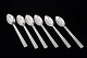 Georg Jensen Bernadotte, set of six coffee spoons.