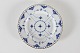 Stari Antik presents: Royal CopenhagenBlue fluted Full LaceAntique flat plate with gold rim