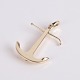 Osted Antik & Design presents: Ole Lynggaard Anchor Pendant 14 Karat Gold