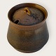 Moster Olga - Antik og Design presents: KnabstrupBrown NøddeboSmall jar with lid*DKK 200