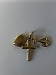 Antik Huset presents: Faith, Hope and Love in Charms / Pendant 14 carat GoldHeight 23.10 mm