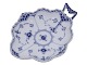 Antik K presents: Blue Fluted Half LaceRare dish with a handle