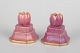 L'Art presents: Josef Ekberg for Gustavsberg, set of two candlesticks.