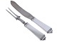 Antik K presents: Georg Jensen Pyramid sterling silverMeat carving set 26.6 cm.